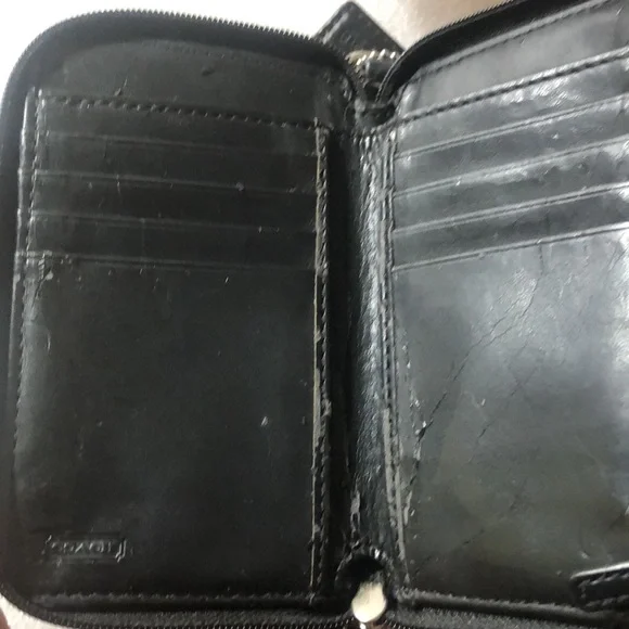 Coach wallet black - Picture 12 of 15